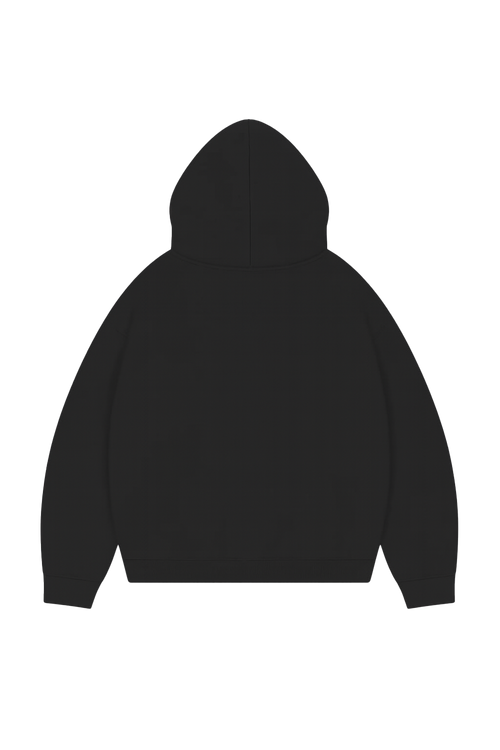 HOODIE — Cropped Hoodie Black