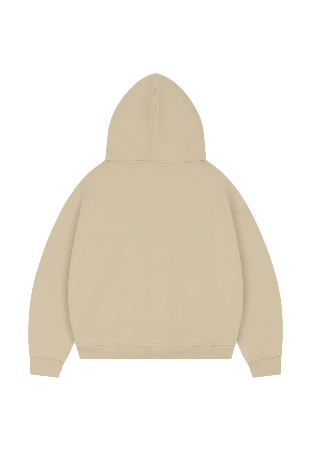 Cropped hoodie embroidery "calligraphy"