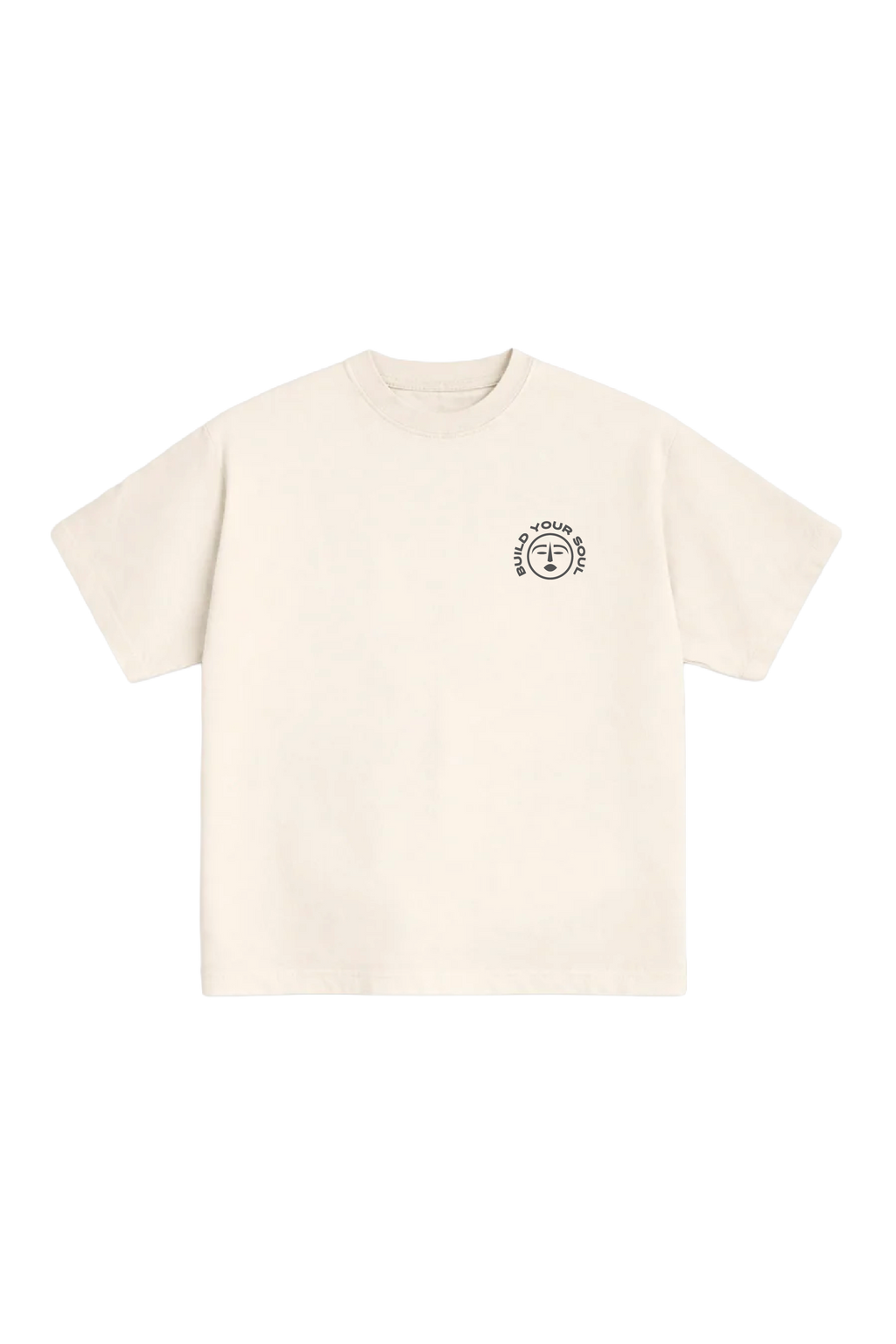 Boxy shirt "BE YOUR SOUL"