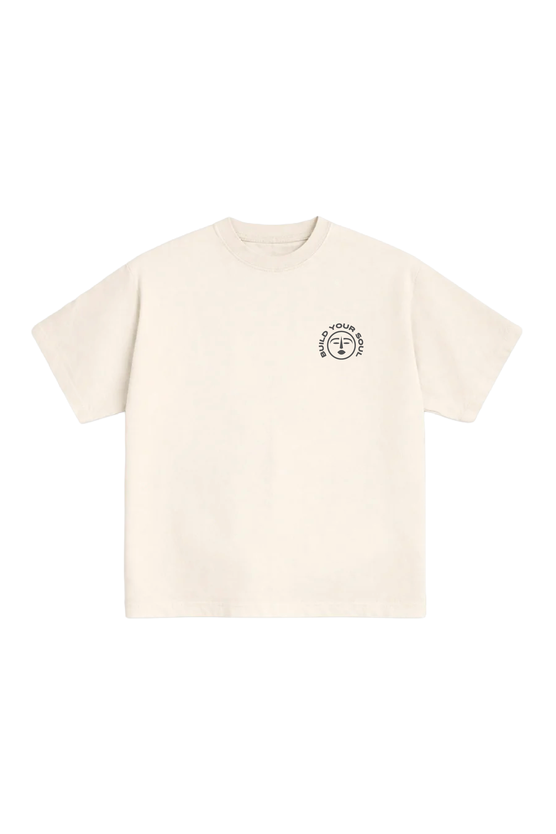 Boxy shirt "BE YOUR SOUL"